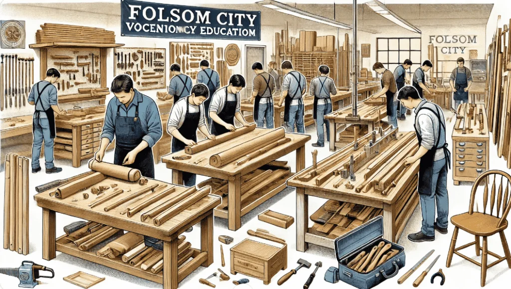 Folsom City Vocational Education Program: A Focus on Woodworking Classes