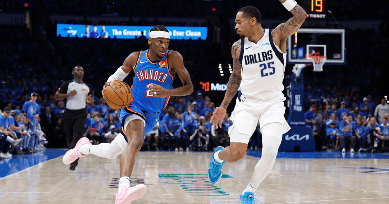 OKC Thunder vs. Dallas Mavericks: Match Player Stats